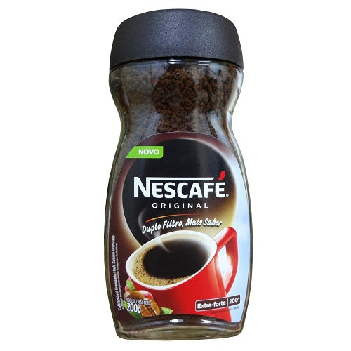 nescafe coffee 200g original extraforte -- 12 per case