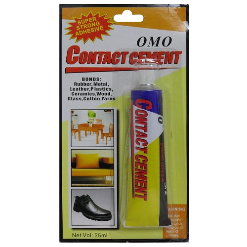 contact cement glue 25ml -- 24 per box