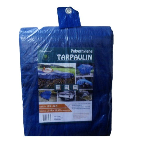 utility tarp 12 x 16 blue -- 10 per case