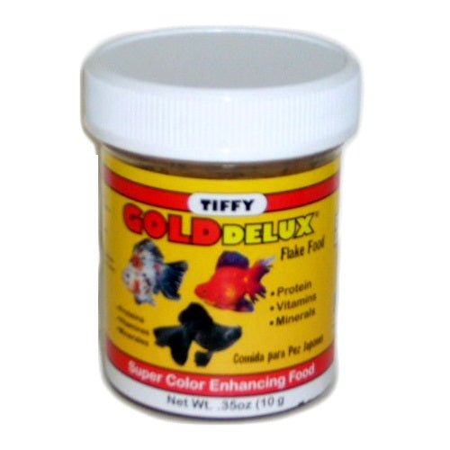 gold delux fish food .35oz -- 24 per case