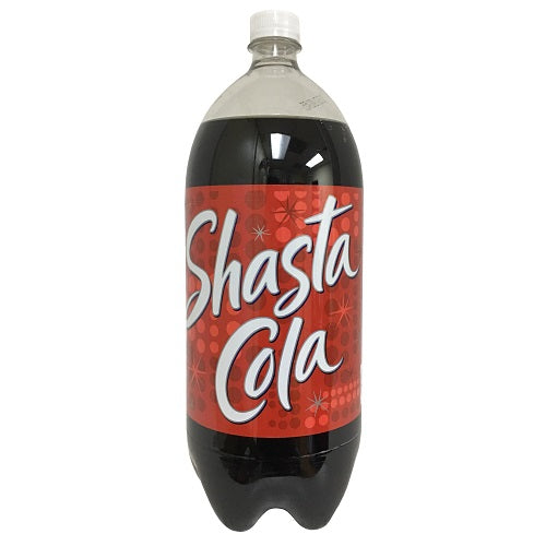 shasta soda 2 ltrs cola -- 6 per case