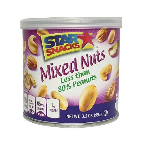 s.s mixed nuts 3.5oz -- 24 per case