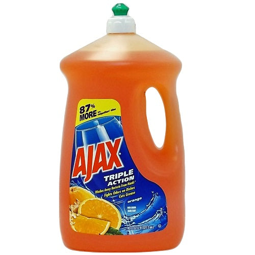 ajax dish liq 90oz orange -- 4 per case