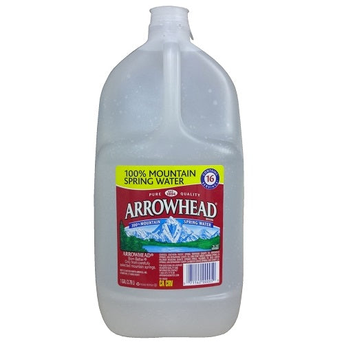 arrowhead spring water 1 gl -- 6 per case