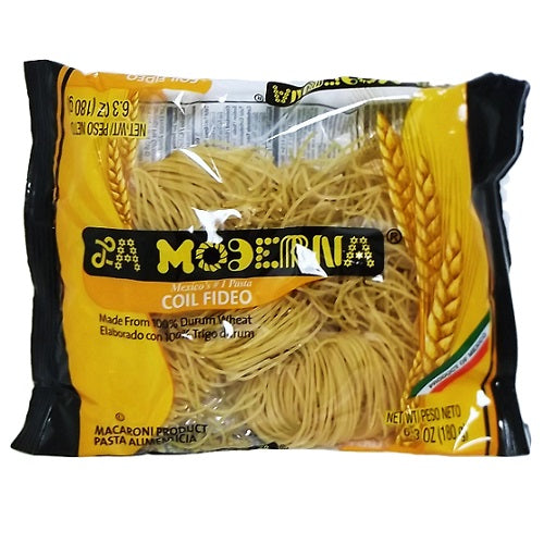 la moderna pasta 6.3oz coil fideo -- 20 per case