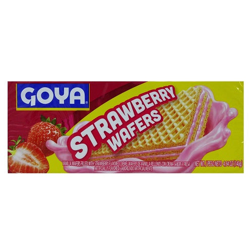 goya wafers strawberry 4.94oz -- 24 per case