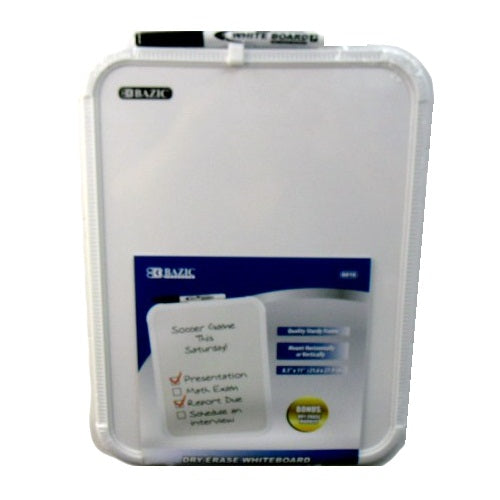 dry erase learning board double sided -- 12 per case