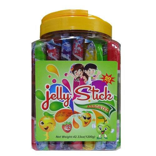 jelly stick 60ct asst jar -- 8 per case