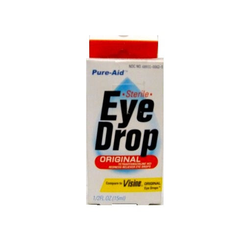 pure- aid eye drops .05oz original -- 24 per case