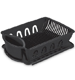 sterilite ultra sink set 2pk black -- 6 per case