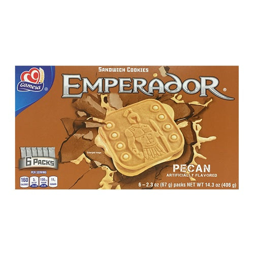 gamesa emperador pecan cookies 14.3oz -- 12 per case