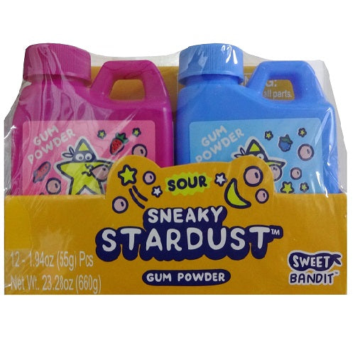 sneaky stardust gum powder 1.94oz asst -- 12 per box