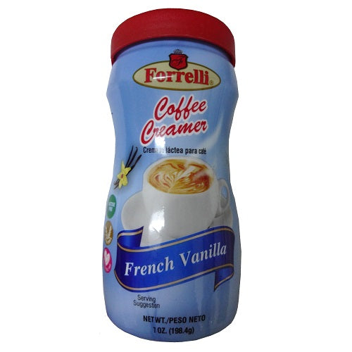 forrelli coffee creamer 7oz french vanil -- 12 per case