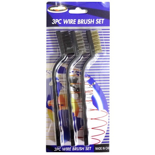 wire brush set 3pc -- 12 per box