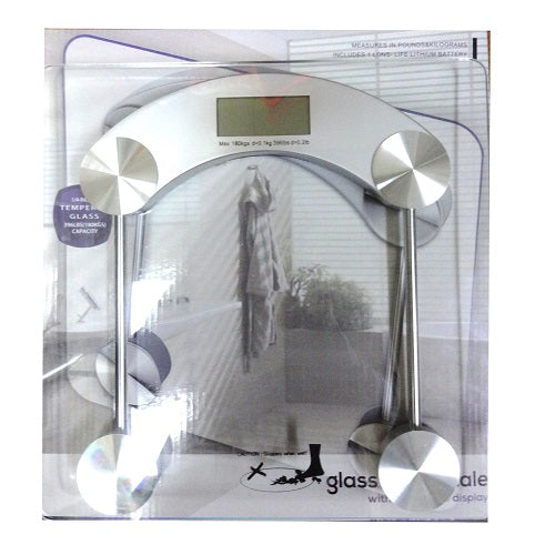 glass body scale - digital lcd -- 10 per case