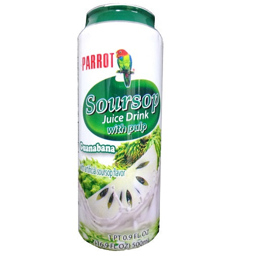 parrot juice 16.4oz guanabana w- pulp -- 12 per case