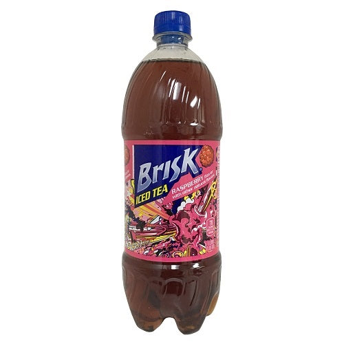 brisk iced tea 1 ltr raspberry pet bottl -- 15 per case