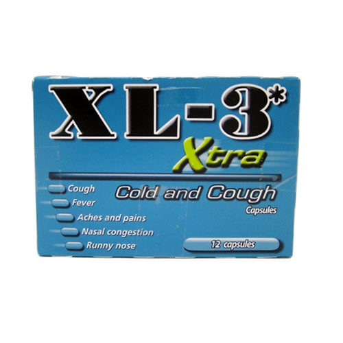 xl-3 cold cough medicine x- tra 12ct -- 12 per box