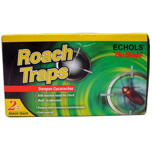 echols roach traps 2pc -- 36 per case