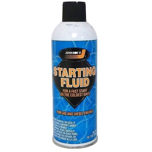 johnsens starting fluid 10.7oz -- 12 per case