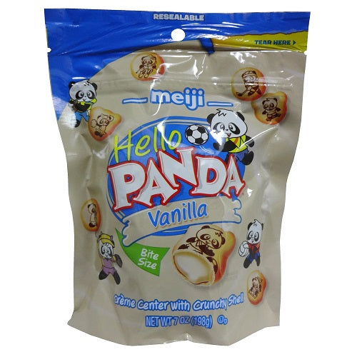 hello panda 7oz pouch vanilla fld cookie -- 6 per case