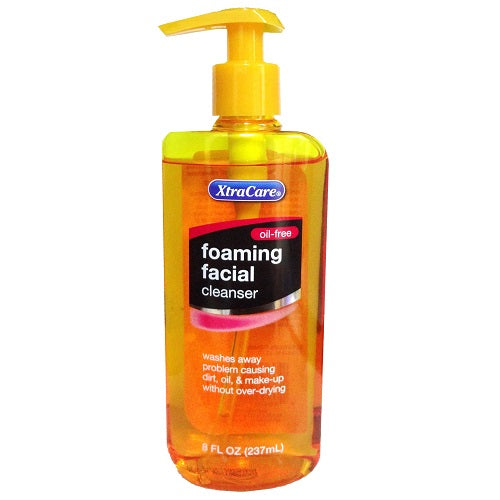 xtra care foaming facial cleanser 8oz -- 24 per case