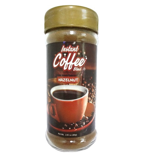 instant coffee blnd 2.82oz hazelnut -- 24 per case