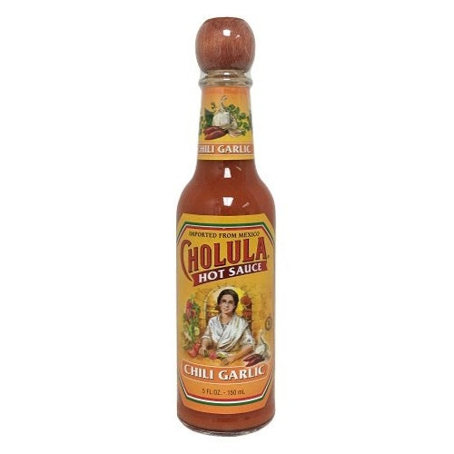 cholula hot sauce 5oz chili garlic -- 12 per case