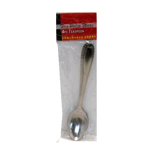 teaspoons 4pc stainless steel -- 36 per box