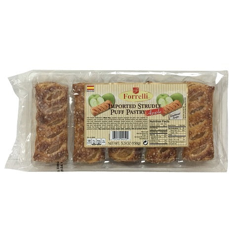 forrelli strudle puff pastry apple 5.3oz -- 20 per case