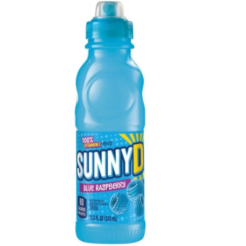 sunny d 11.3oz blue raspberry -- 24 per case