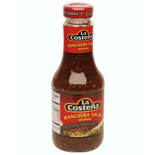 la coste a salsa 16.7oz ranchera -- 12 per case