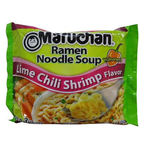 maruchan ramen lime chili shrimp 3oz -- 24 per case