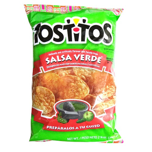 tostitos chips salsa verde 2.625oz -- 28 per case