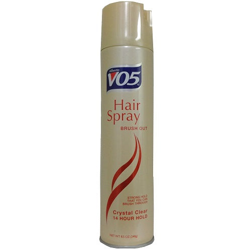 v-o5 hair spray 8.5oz brush out -- 12 per case