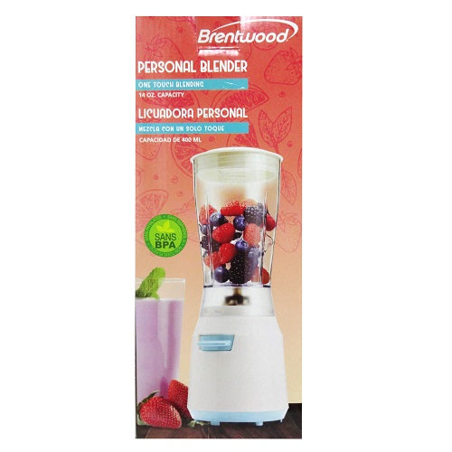 brentwood personal blender 14oz -- 6 per box