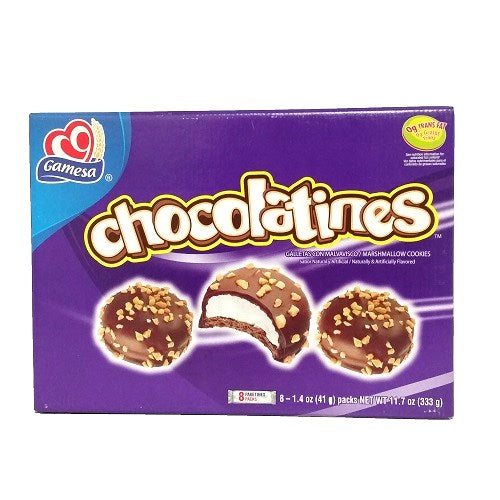 gamesa chocolatines 11.7oz 8pks -- 12 per case