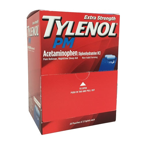 tylenol pm 25ct of 2 xtra strength sleep -- 2 per box