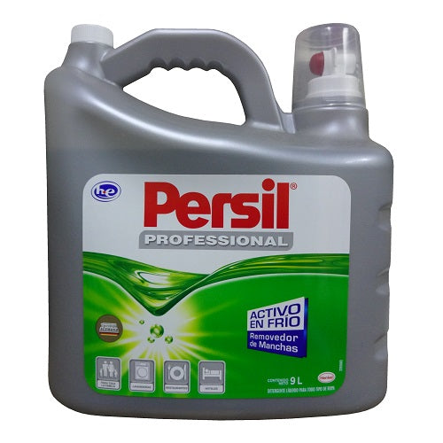 persil gel detergent 9 ltrs h.e professi -- 1 per case