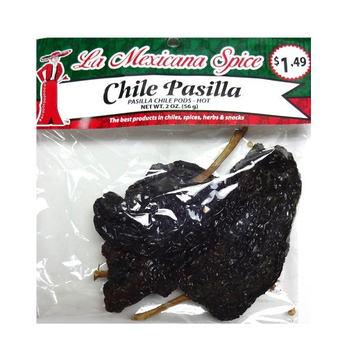 la mexicana chile pasilla 2oz -- 12 per case