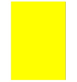 foam board 20 x 30in yellow -- 25 per case