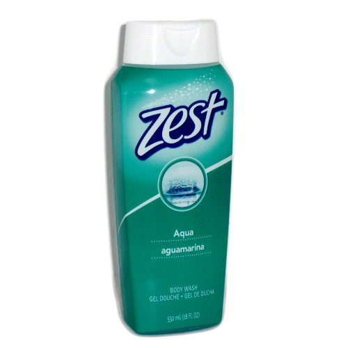 zest body wash 18oz aqua -- 6 per case