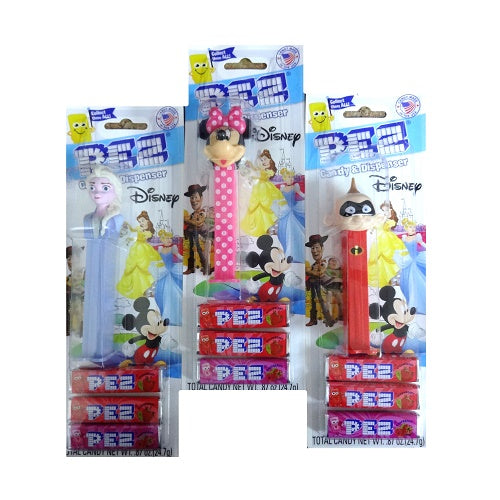 pez candy dispenser disney pixar -- 12 per box