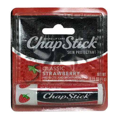 chap stick 0.15oz strawberry classic -- 12 per box