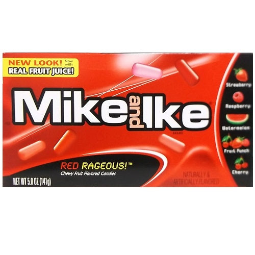 mike ike red rageous 5oz box -- 12 per case