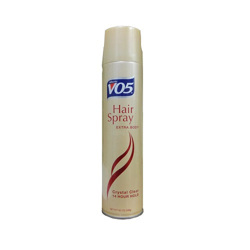 v-o5 hair spray 8.5oz extra body -- 12 per case