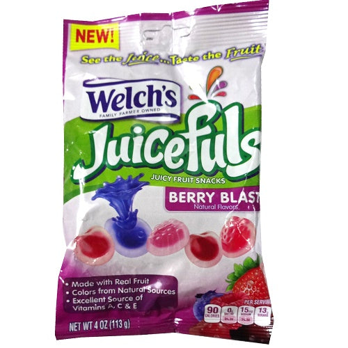 welchs juicefuls 4oz berry blast -- 12 per case