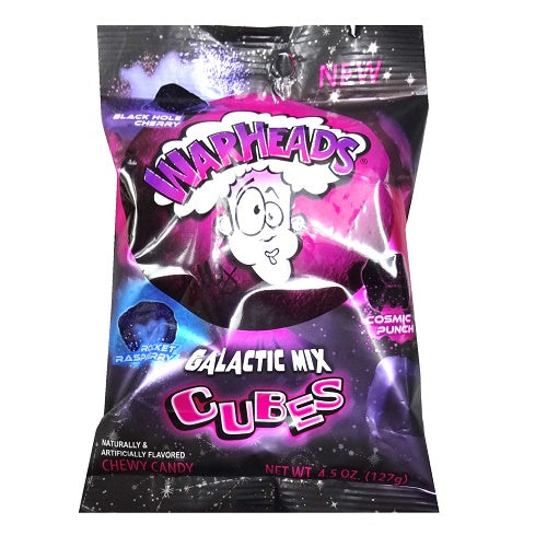 warheads cubes galactic mix 4.5oz -- 12 per case