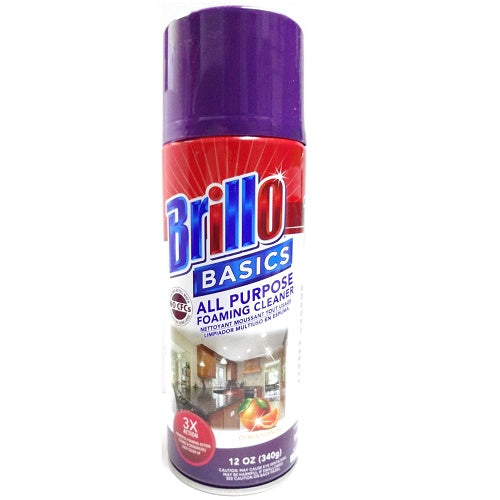 brillo foaming all purpose cleaner 12oz -- 12 per case