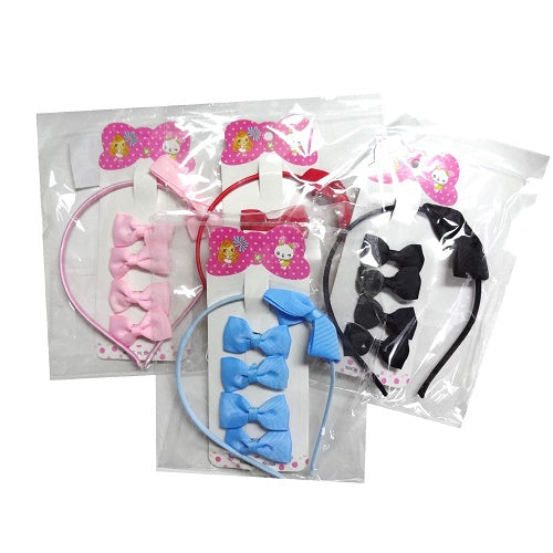 headband set 5pc asst clrs -- 12 per box